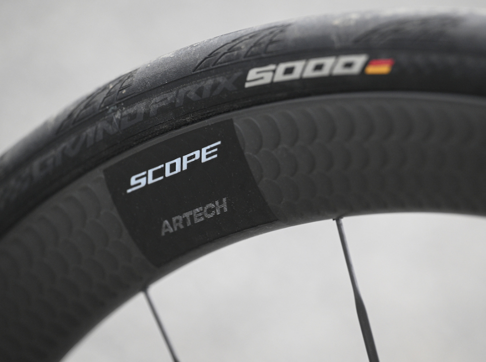 Image de la news Roues Scope Artech utilisées au WorldTour